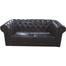 Nightclubs Leather Tufted Chesterfield Sofa (FOH-CBCK68)